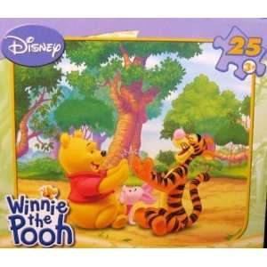   Winnie the Pooh and Tigger Patty Cake Puzzle 25 Pieces Toys & Games