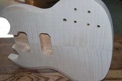 CUSTOM HAND MADE epiphone SG STYLE ELECTRIC GUITAR BODY  