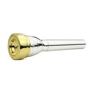 Yamaha Heavyweight Series Trumpet Mouthpiece With Gold Plated Rim And 