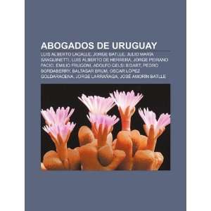  Abogados de Uruguay: Luis Alberto Lacalle, Jorge Batlle 