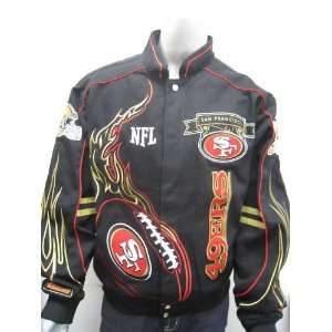  Nfl San Francisco 49ers On Fire Jackets  M: Sports 