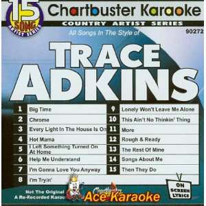    Chartbuster Artist CDG CB90272   Trace Adkins Musical Instruments