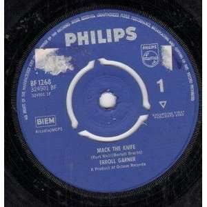   THE KNIFE 7 INCH (7 VINYL 45) UK PHILIPS 1963: ERROLL GARNER: Music