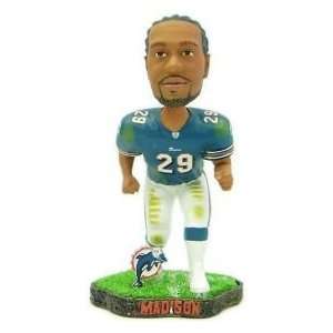  Sam Madison Game Worn Forever Collectibles Bobblehead 