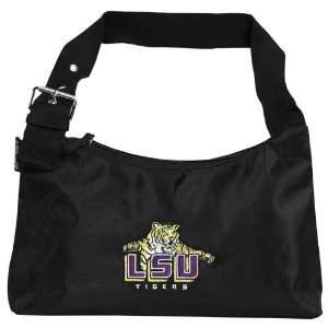 Alan Stuart LSU Tigers Black Fiber Optic Shoulder Bag:  