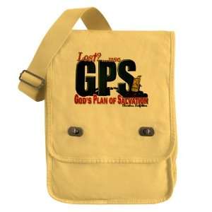   Field Bag Yellow Lost Use GPS Gods Plan of Salvation 