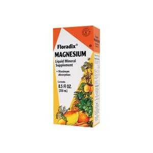  Salus Magnesium Liquid, 8.5 Ounce Glass Bottle Health 