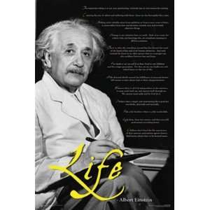  Albert Einstein Science Physics Motivational Quotes Poster 