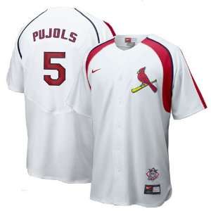  Nike St Louis Cardinals #5 Albert Pujols Youth White Home 