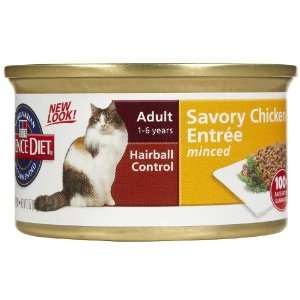 Hills Science Diet Hairball Control Adult   Savory Chicken Entree 