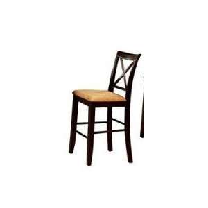  Melbourne Counter Height Chair Bar Stool in Espresso 