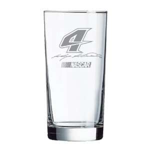   Glass Nascars Marcos Ambrose 16 Ounce Mixing Glass: Kitchen & Dining