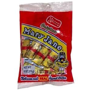 Necco Original Mary Jane Candy, 6oz Peg: Grocery & Gourmet Food