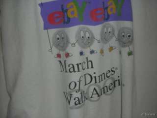  Walk America March of Dimes T  Shirt Used 2XL/XXL  