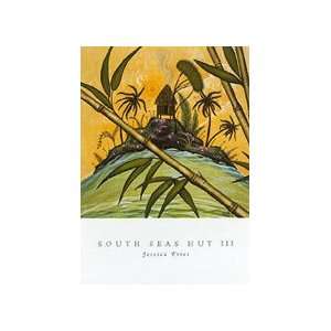  Jessica Fries South Seas Hut Iii 7 x 5 Poster Print