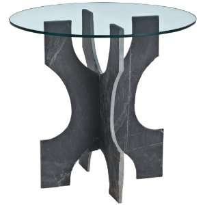  Arteriors Home Nasher Slate Glass Round End Table