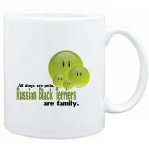  Mug White FAMILY DOG Russian Black Terriers Dogs: Sports 
