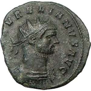 AURELIAN 272AD Authentic Genuine Ancient Roman Coin JUPITER w globe