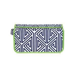    Toss Designs Magnetic Cosmetic Bag   Delphi Navy/White Beauty