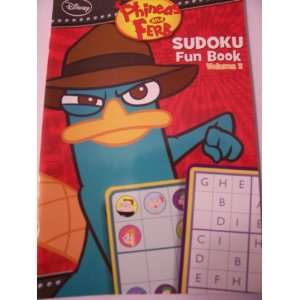  Phineas and Ferb Sudoku Fun Book Volume 2 Toys & Games