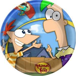  Phineas & Ferb Dinner Plates Toys & Games