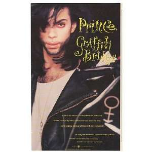  1990 Prince Graffiti Bridge Album Promo Print Ad (Music 