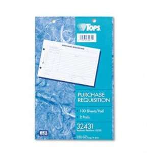  TOPS® Purchase Requisition Pad FORM,REQ PURCHASE 2PD/PK 