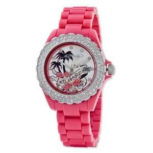  Ladies Designers Roxxy Dark Pink Watch Jewelry