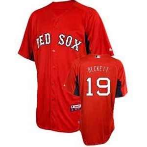 Boston Red Sox Josh Beckett YOUTH Batting Practice Jersey   Large 