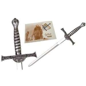  Miniature Connor MacLeod Highlander Sword (Silver) Sports 