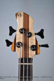 Staalsen RKS04 Custom Regular Scale Bass Canary Wood  
