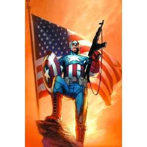    Ultimate Captain America Poster   Ron Garney 