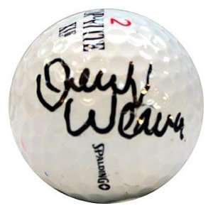  Dewit Weaver Autographed / Signed Golf Ball Everything 
