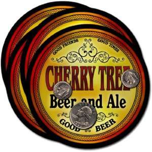  Cherry Tree, PA Beer & Ale Coasters   4pk 