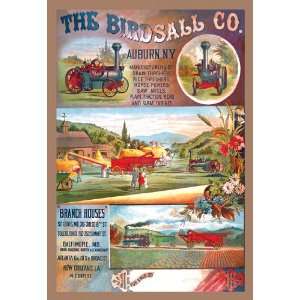 The Birdsall Co., Early Threshing Scene 20X30 Poster Paper  