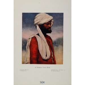  1905 Retainer From Dhai Durbar Print Mortimer Menpes 