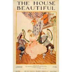  1918 Cover House Beautiful Blanche Greer Art Dancing 
