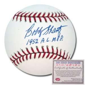 Bobby Shantz Autographed Ball   Rawlings 1952 AL MVP  