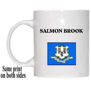   US State Flag   SALMON BROOK, Connecticut (CT) Mug 