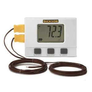 Dickson SM325 Temperature Data Logger with Large Display and Two 