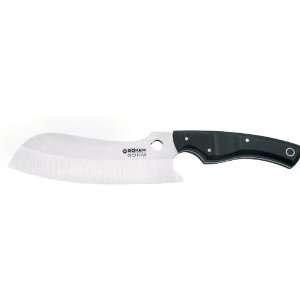  Boker Gorm Santoku (Santuko) Knife 6 1/8 Blade, Black 