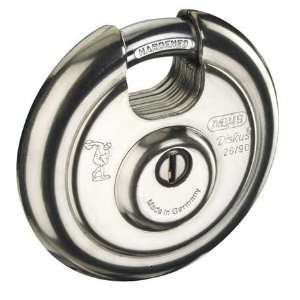    ABUS 26/90 KD Padlock,Keyed Different,L 3 3/4 In
