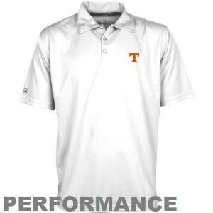   Antigua Tennessee Volunteers White Excellence Polo
