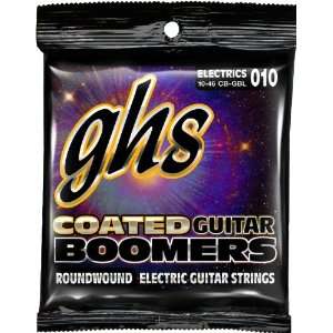 GHS GBL Coated Boomers Light Electric Guitar Strings 