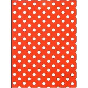  Felt Sheets red/white Dots 9x12   Pack of 3