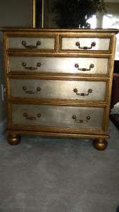 Theodore Alexander Eglomise Star Handle Chest NEW  