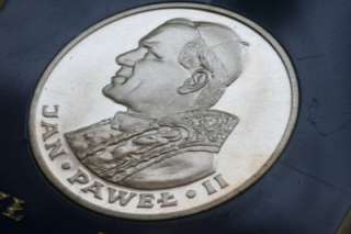 Silver PROOF Pope John Paul II Jan Pawel, 1000 zlotych (1994 