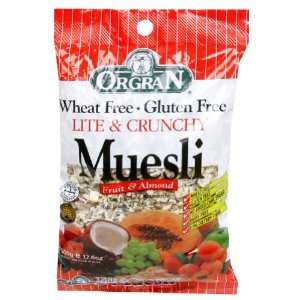 Orgran, Cereal Muesli With Frt & Alm, 17.5 Ounce  Grocery 