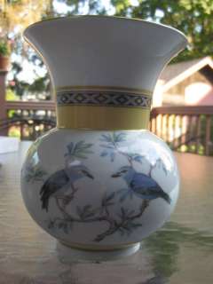 Kaiser W Germany porcelain vase Tiergarten signed  