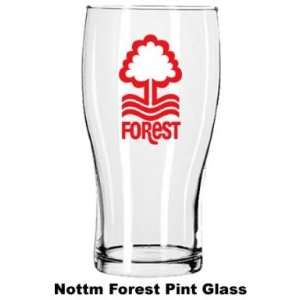  Nottingham Forest Crest Pint Glass
